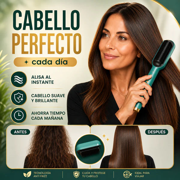 IonTech Styler™ — Cepillo Alisador y Rizador Multifuncional 3 en 1